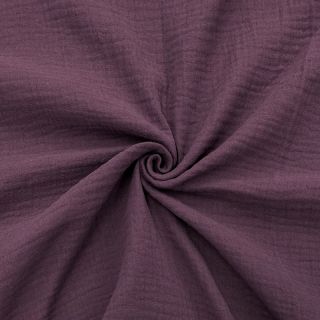 Tetra Tkanina/Muslin aubergine