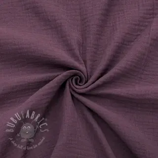 Tetra Tkanina/Muslin aubergine