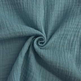Dvostruka gaza/muslin blue shadow