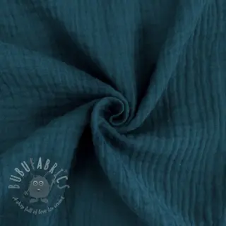 Tetra Tkanina/Muslin petrol