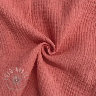 Tetra Tkanina/Muslin coral