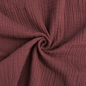 Dvoslojna gaza/muslin rouge ORGANIC