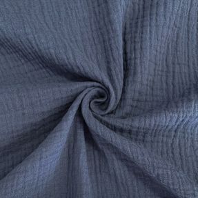 Dvostruka gaza/muslin jeans blue ORGANIC