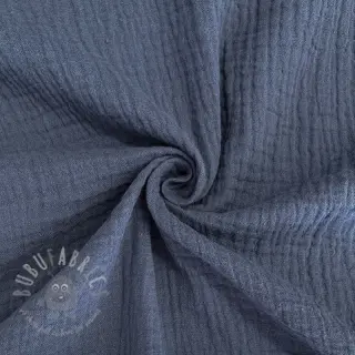 Tetra Tkanina/Muslin jeans blue ORGANIC