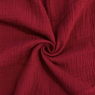Tetra Tkanina/Muslin red ORGANIC