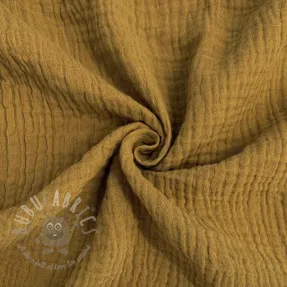 Tetra Tkanina/Muslin ochre ORGANIC