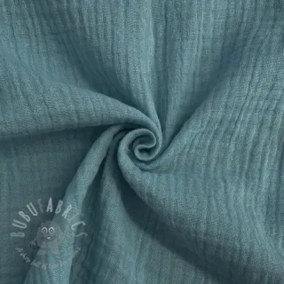 Tetra Tkanina/Muslin blue shadow ORGANIC