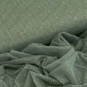 Tyl za TUTU ROYAL SPARKLE old green gold