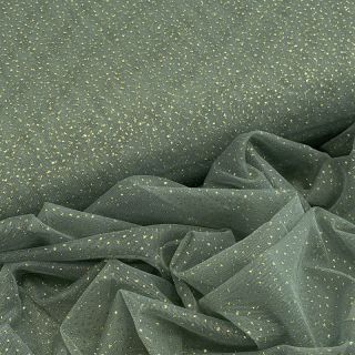Tyl za TUTU ROYAL SPARKLE old green gold