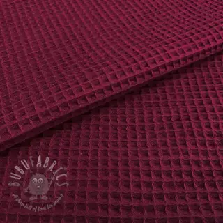 Pamučni vafel vezom berry