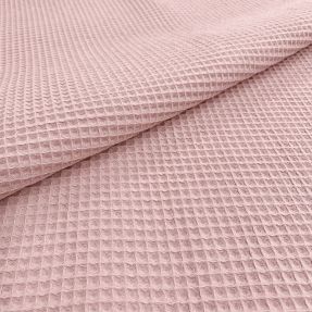 Bavlna s vaflovou väzbou bleached rose