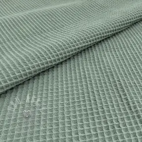 Pamučni vafel dark green
