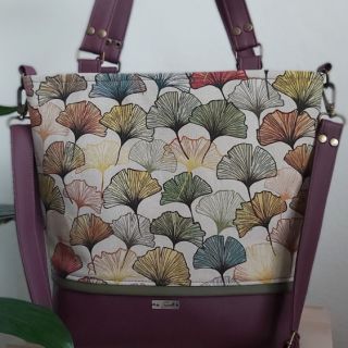 Dekorativna tkanina Linenlook Elegant ginko digital print