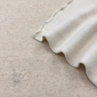 Triko materijal čupav s lanom SIMPLY NATURAL