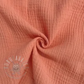 Tetra Tkanina/Muslin salmon ORGANIC