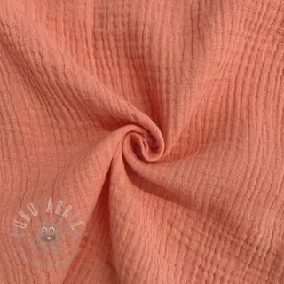 Tetra Tkanina/Muslin salmon ORGANIC
