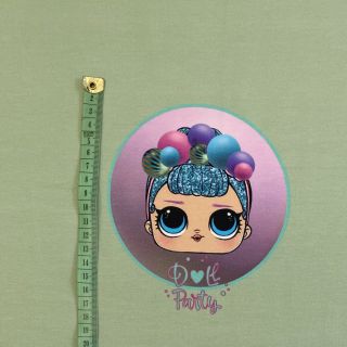 Triko Doll sage PANEL digital print