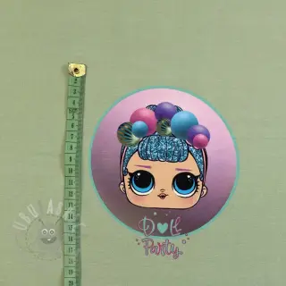 Triko Doll sage PANEL digital print