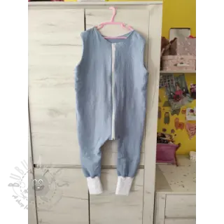 Tetra Tkanina/Muslin blue heaven