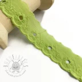 Čipka Mini flower lime