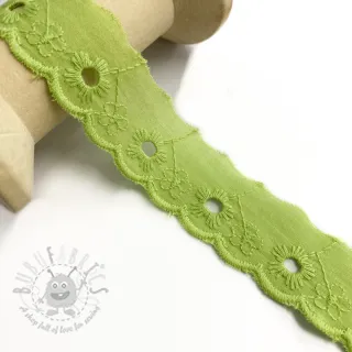 Čipka Mini flower lime