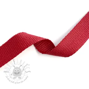 Traka 2,5 cm red