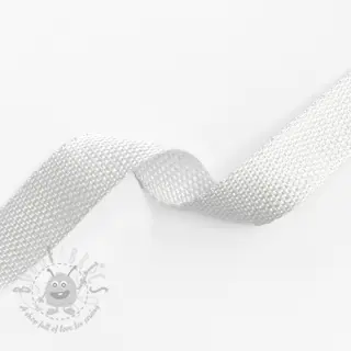 Traka 2,5 cm white