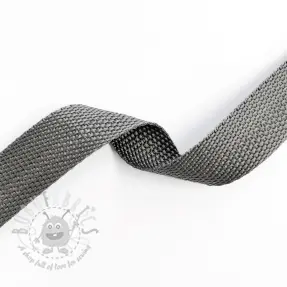 Traka 2,5 cm middle grey
