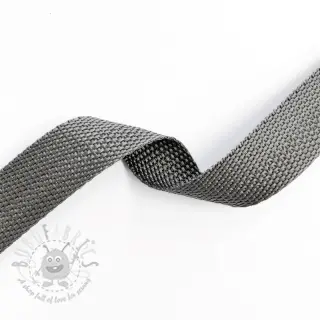 Traka 2,5 cm middle grey