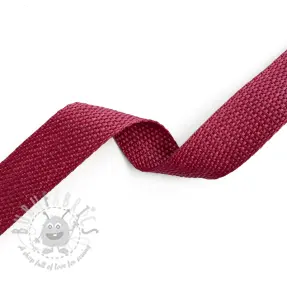 Traka 2,5 cm bordeaux