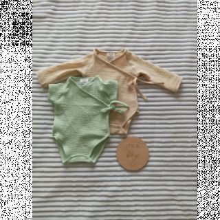 Dvoslojna gaza/muslin mint ORGANIC