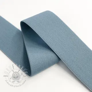 Elastika 4 cm steel blue
