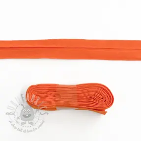Pamuk traka za porub - 3 m orange