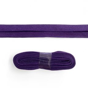 Pamuk traka za porub - 3 m purple
