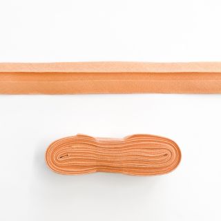 Pamuk traka za porub - 3 m peach