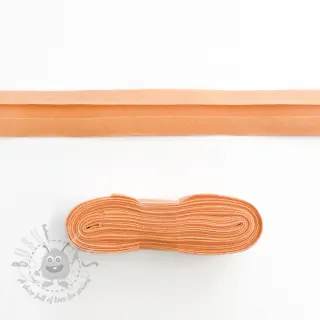Pamuk traka za porub - 3 m peach
