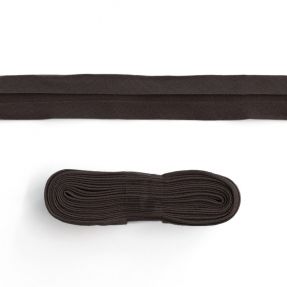Pamuk traka za porub - 3 m dark choco