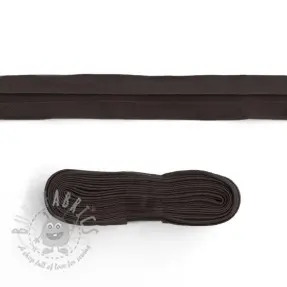 Pamuk traka za porub - 3 m dark choco