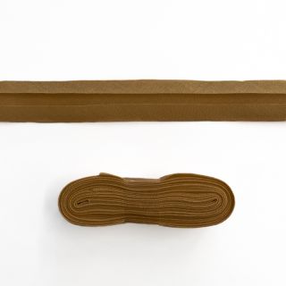 Pamuk traka za porub - 3 m brown