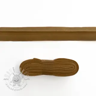 Pamuk traka za porub - 3 m brown