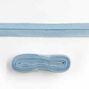 Lemovací prúžok bavlna - 3 m light blue
