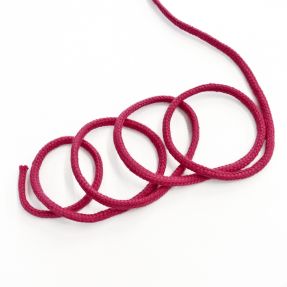 Pamućna vrpca 3 mm fuchsia