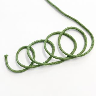 Pamućna vrpca 3 mm dark lime