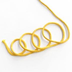 Pamućna vrpca 3 mm yellow