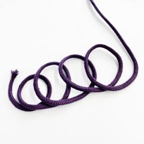 Pamućna vrpca 3 mm purple