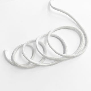 Pamućna vrpca 3 mm white