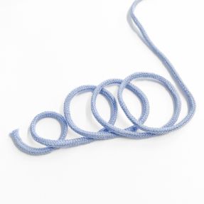 Pamućna vrpca 3 mm light blue