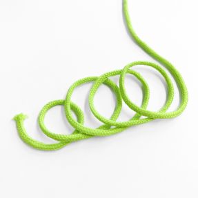 Pamućna vrpca 3 mm light lime