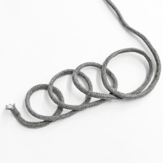Pamućna vrpca 3 mm middle grey