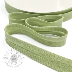 Pamučna traka dvostruka gaza light green